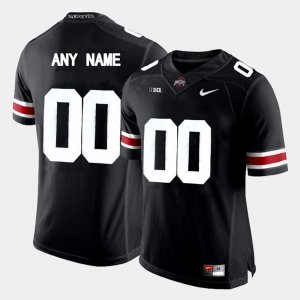 Men's Ohio State Buckeyes #00 Customized Black Nike NCAA Limited College Football Jersey Colors YQJ3844PS